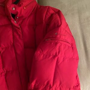 Woman’s XL red Tommy Hilfiger winter coat